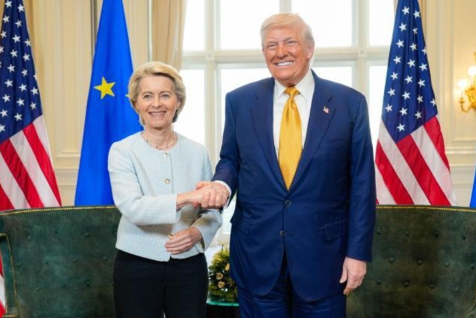 Trans-Atlantic trade war averted as US, EU reach weekend deal