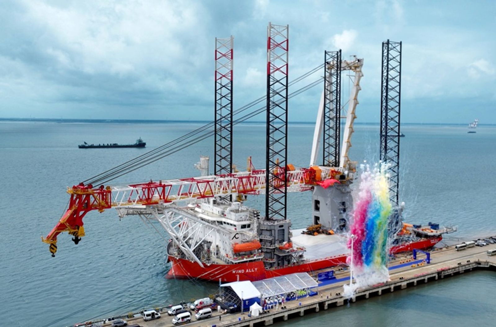 Uplift in ship demand to serve DEME, Cadeler wind farm projects